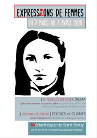 18 Expressions de femmes affiche