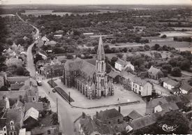 Vue aérienne de Saint-Dolay